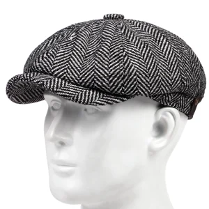 casquette béret homme tendance grise