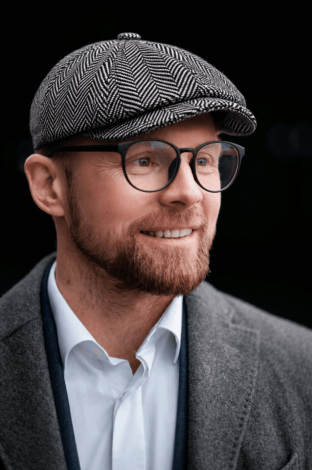 casquette béret homme tendance grise | style gavroche – Image 5