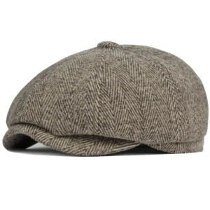 casquette hiver homme cache oreille couleur café