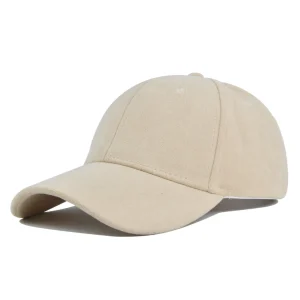 basquette baseball velours homme beige