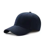casquette baseball homme longue visière été bleu marine