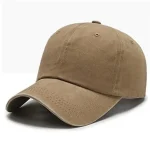 casquette été homme en jean délavé kaki